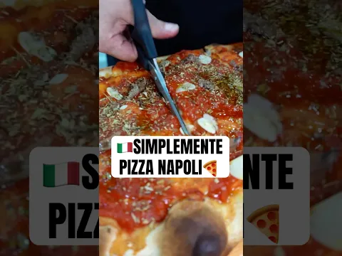 SIMPLEMENTE PIZZA NAPOLI! 🇮🇹🍕 #chefroberta #pizza #pizzalover