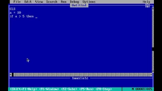 Control Statements Branching Statements IF THEN IF THEN ELSE QBASIC Tutorial - 5