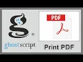 How to print to PDF from Windows 10