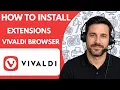 How to Install Extensions on Vivaldi Browser Full Guide 2026
