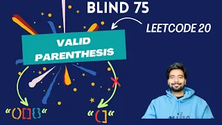 Valid Parentheses Leetcode Using JavaScript Heaps Amazon Facebook Blind 75