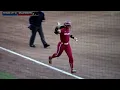 Oklahoma softball s Tia Milloy home run vs Kansas City