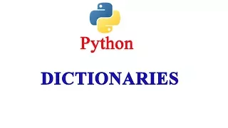 Python Tutorial - Different Ways to Create Dictionaries in Python 2 and python 3