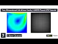 The Lid-Driven Cavity Flow ANSYS Fluent 2D CFD Tutorial