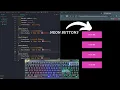 ASMR Programming - Coding Button Hover UI