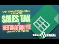 Guide to use the Ujamaa Network Vehicle Tax and Destination Fee Calculator