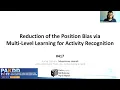 Reduction of the Position Bias via Multi-Level Learning for Activity Recognition