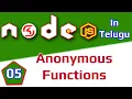 In Telugu Anonymous Function