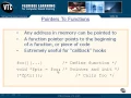 Pointers to Functions 13 Chapter 06