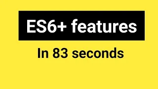 javascript es6 features with examples es6 features in javascript mohinpt