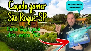 CAÇADA GAMER! VIDEOGAME RARO QUE CUSTAVA 1 milhão de Cruzeiros