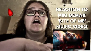 Reaction To Niki Demar ‘BITE OF ME’ Music Video