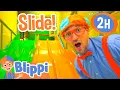 Download Lagu Blippi Visits an Indoor Playground (LOL Kids Club) | 2 HOURS OF BLIPPI | Educational Videos for Kids