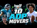 10 ADP Movers From The Past Week Fantasy Football 2026