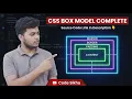 CSS Box Model Complete Guide - Margin Padding Border Explained in Hindi Code Sikho with AJ
