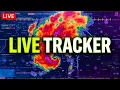 LIVE Weather Radar Tornado Warning Tracker Severe Thunderstorm Coverage