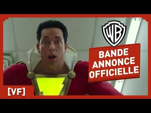 Shazam ! - Bande Annonce Officielle (VF) - Zachary Levi / Asher Angel - YouTube thumbnail