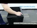 Ofix 3-Drawer Steel Mobile Pedestal - Assembly Instruction