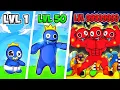 UPGRADING NOOB to GOD in RAINBOW FRIENDS MERGER