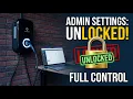 How to Access Unlock Admin Settings on Alfen Eve Single S-Line Pro-line
