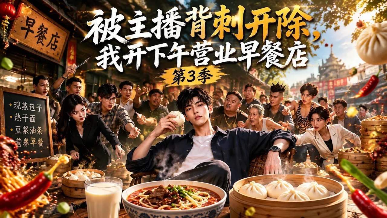 被主播背刺开除,我开下午营业早餐店