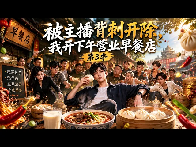 被主播背刺开除，我开下午营业早餐店