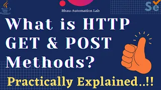 What is HTTP GET and POST Methods HTTP GET vs POST Tutorial in Hindi GET POST Method Practical