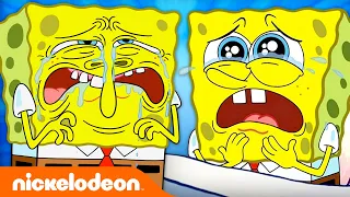 50 MINUTES of SpongeBob CRYING Nicktoons