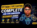 Python Type Casting Type Conversion Tutorial in Hindi Python for Beginners