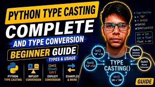 Python Type Casting Type Conversion Tutorial in Hindi Python for Beginners
