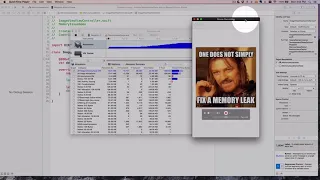 1-02 Debugging Swift Memory Issues with Xcode and Profiler