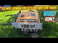 Neglected Generac XP8000E Generator Left Outside For Years Will It Run