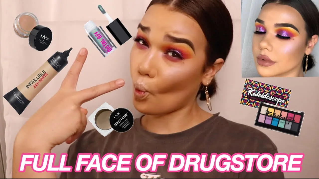 FULL FACE OF MAKEUP I DON'T USE (Drugstore) | Susiejtodd