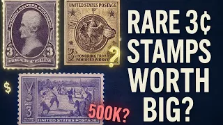 Rare 3 Cent U S Stamps That Could Be Worth Big Money Stamp Collecting Guide