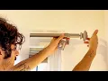 KAMANINA Curtain Rods Installation Review