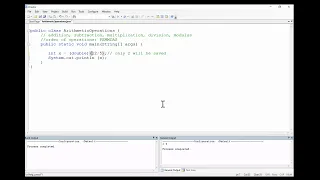 Lesson 8 Arithmetic Operations