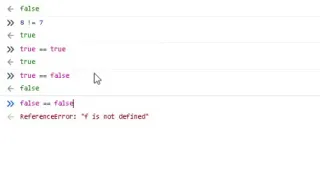 Learning Programming with Javascript - Boolean Conditions and Types