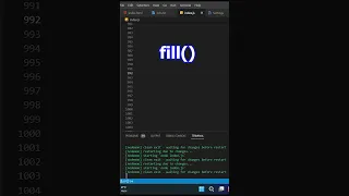 fill Array method in