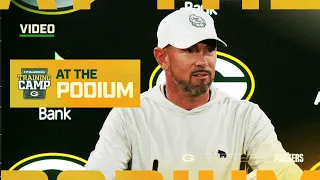 Matt LaFleur sees Steelers game as building block for T Jordan Morgan