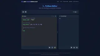Python 1D Arrays Zero-Indexing OCR GCSE Computer Science J277
