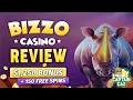 Bizzo Casino Review 1 250 150 free spins bonus