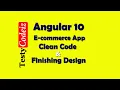 Angular 10 E-commerce project from scratch Ecommerce project from scratch Finishing Design And Code