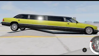 BeamNG Drive - Grand Marshal Limousine Suspension Testing