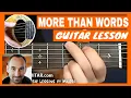 Download Lagu Extreme - More Than Words Guitar Tutorial