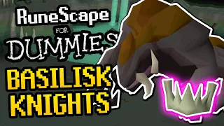 BEST Basilisk Knights Slayer Guide OSRS with Basilisk Sentinel Guide