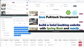 Java Full-Stack Hotel Booking App With Spring Boot Spring Security Reactjs