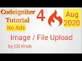 File Upload in Codeigniter 4
