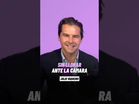 Julio Vaqueiro: contar la historia sin llorar frente a la cámara