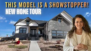 Luxury New Construction Tour Loveland CO Bridgewater Homes in Kinston