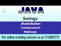 JRadioButton in java in hindi Create Radio Buttons in GUI Easily